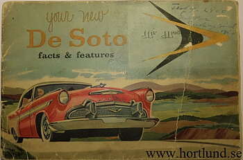 1956 De Soto Owners Manual