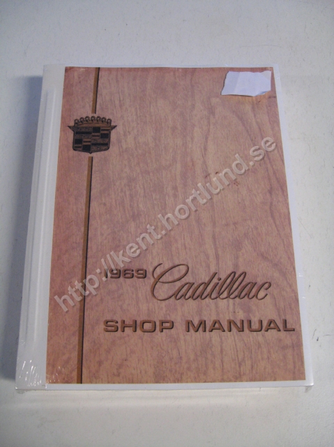 1969 Cadillac Shop Manual