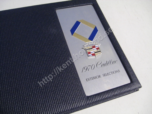 1970 Cadillac  Dealer album 2 book set