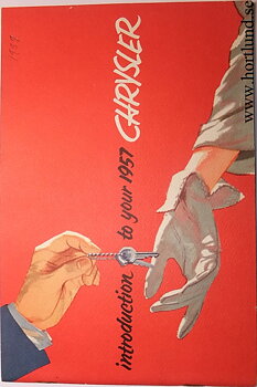 1957 Chrysler Owners Manual 1:st edition