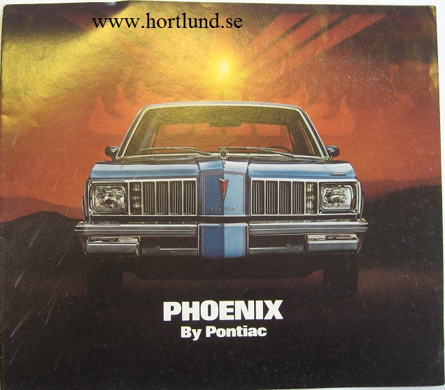 1977 Pontiac Phoenix broschyr