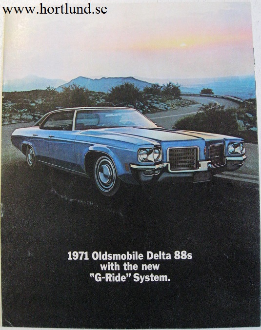 1971 Oldsmobile Delta 88 broschyr