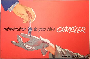 1957 Chrysler Owners Manual 3rd edition