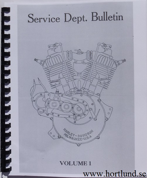 1917 - 1926 Harley-Davidson Mechanics' Bulletin