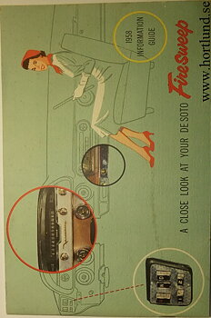 1958 De Soto Firesweep Owners Manual