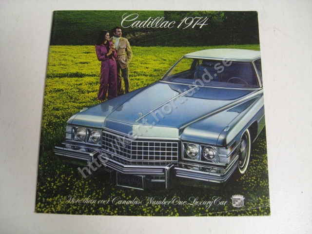 1974 Cadillac Försäljningsbroschyr