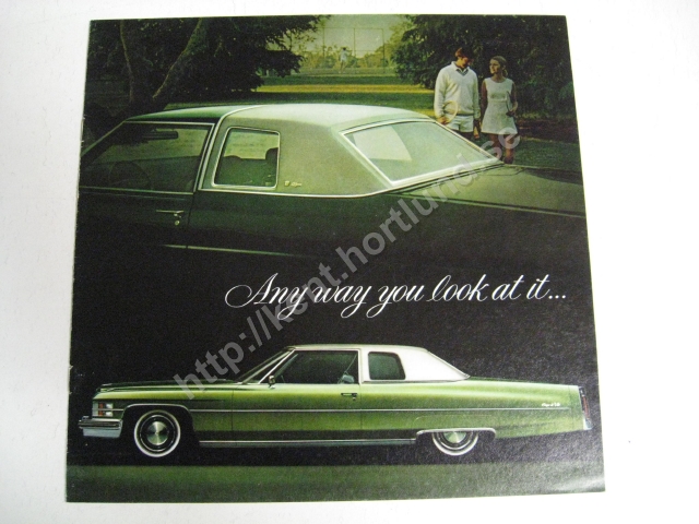 1974 Cadillac Försäljningsbroschyr