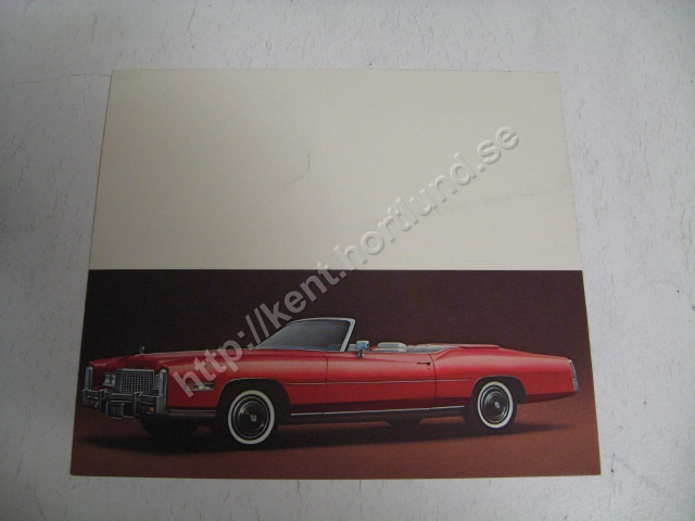 1976 Cadillac color print