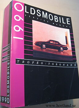 1990 Oldsmobile Cutlass Troféo / Toronado Service Manual