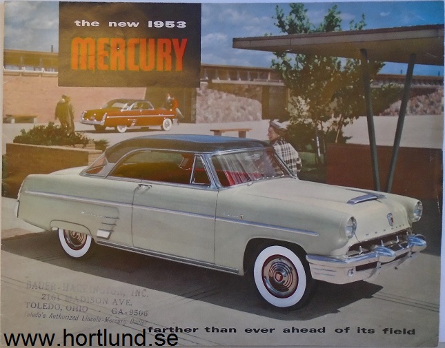 1953 Mercury broschyr farther than ever...