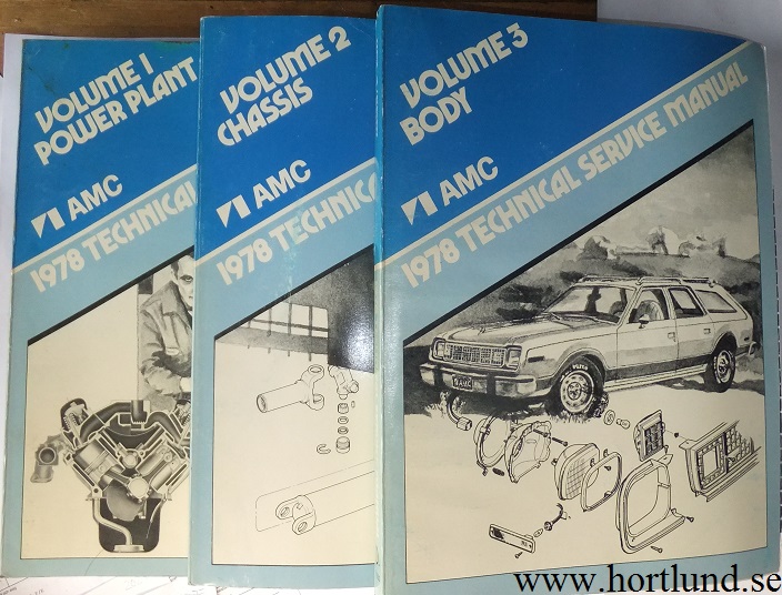 1978 AMC Technical Service Manual