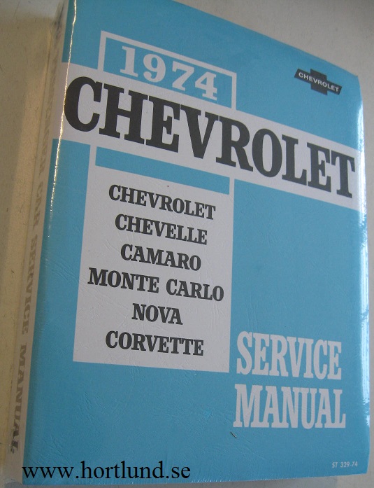 1974 Chevrolet Passenger Car Service Manual