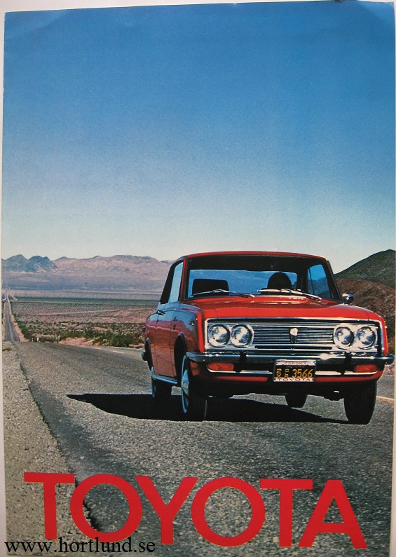 1969 Toyota alla modeller broschyr