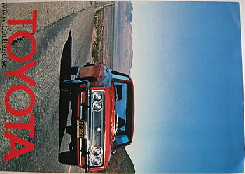 1969 Toyota alla modeller broschyr