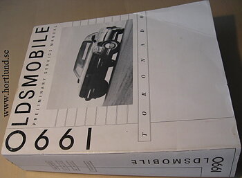 1990 Oldsmobile Cutlass Toronado Preliminary Service Manual
