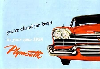 1958 Plymouth Owners Manual