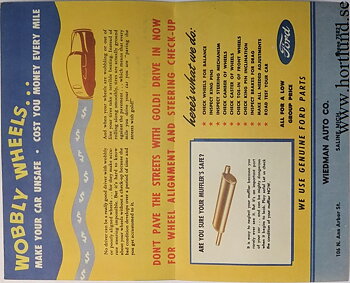 1948 Ford broschyr They're safer when...