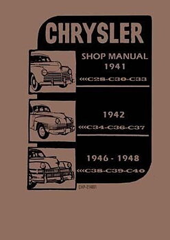 1941 -1948 Chrysler Shop Manual
