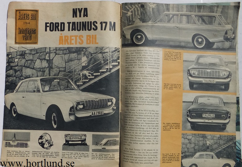 1965 Ford alla modeller broschyr svensk - 3