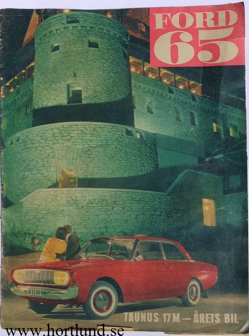 1965 Ford alla modeller broschyr svensk - 2