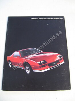 1981 GM annual report
