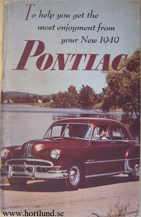 1949 Pontiac Owner's Manual 2:dra utgåva