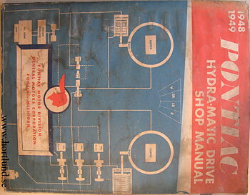 1949 - 1948 Pontiac Hydra-Matic Drive Shop Manual