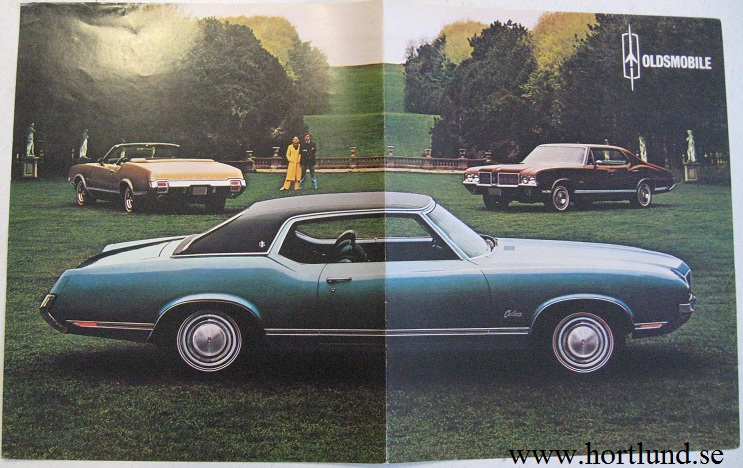 1971 Oldsmobile F-85, Cutlass & 442 broschyr