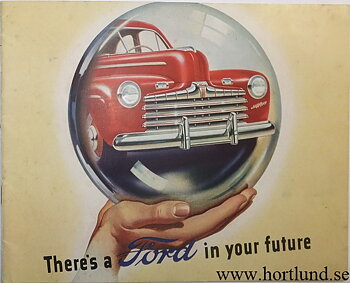 1946 Ford Broschyr There's a Ford...