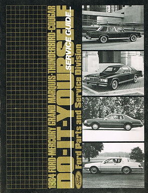 1984 Ford, Mercury Service Guide