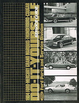 1984 Ford, Mercury Service Guide