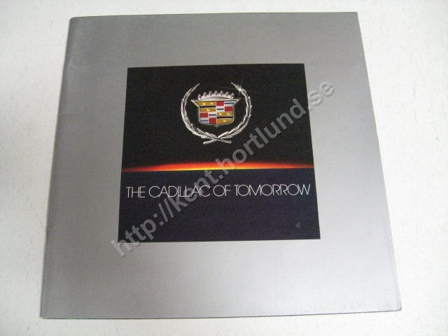 1985 Cadillac Fleetwood & De Ville Lyxbroschyr