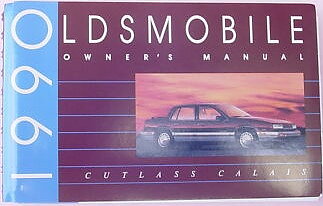 1990 Oldsmobile Cutlass Calais Owner's Manual