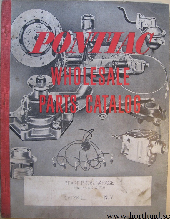 1937 - 1949 Pontiac Factory Engineered Parts