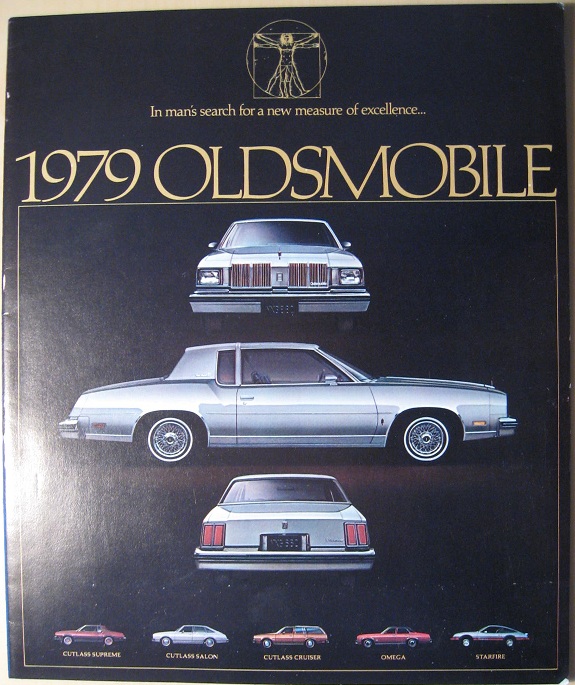 1979 Oldsmobile Cutlass Omega Starfire broschyr