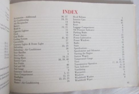 1959 Edsel Owners Manual - 7