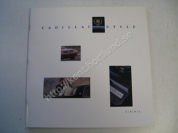 1991 Cadillac Lyxbroschyr