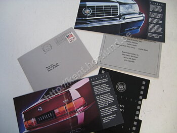 1992 Cadillac Seville, Eldorado presentation