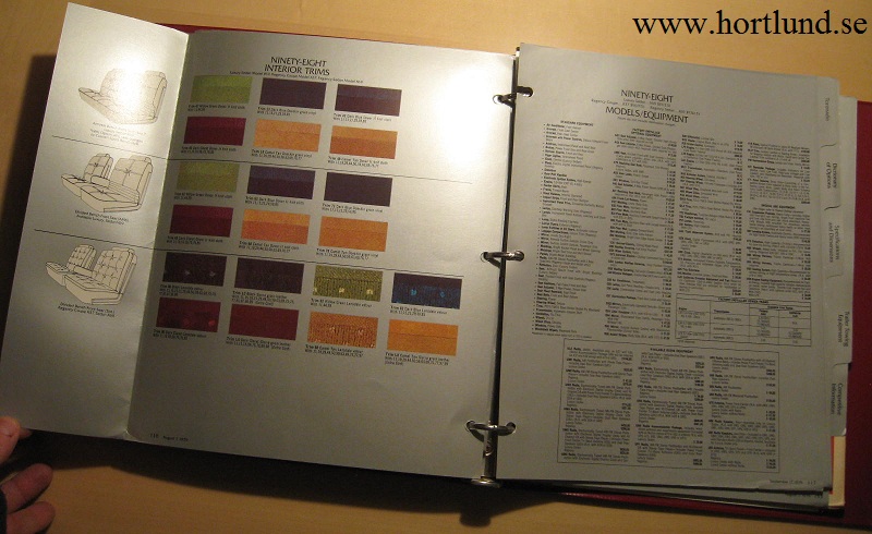 1980 Oldsmobile Dealer Album alla modeller - 3