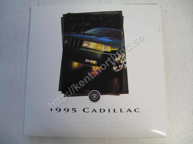 1995 Cadillac Försäljningsbroschyr på CD