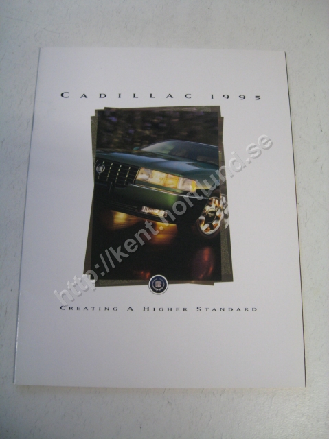 1995 Cadillac Försäljningsbroschyr