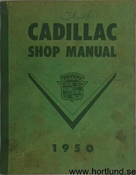 1950 Cadillac Shop manual original