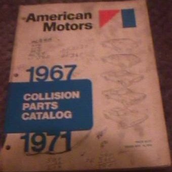 1967-1971 AMC Collision Parts Catalog
