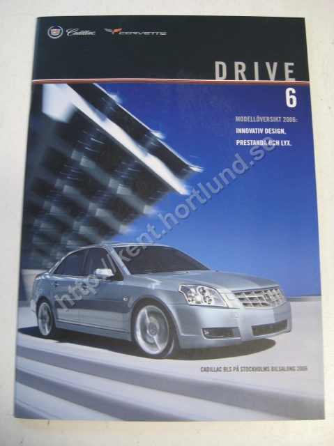 2006 Cadillac Försäljningsbroschyr