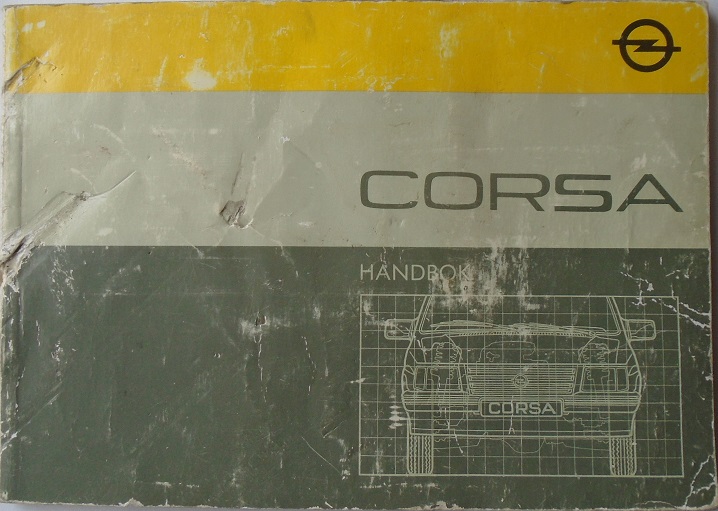 1987 Opel Corsa Handbok