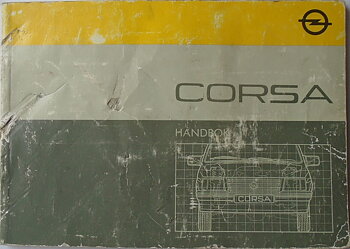 1987 Opel Corsa Handbok