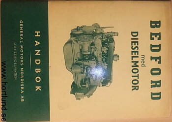 1964 Bedford med Dieselmotor Handbok
