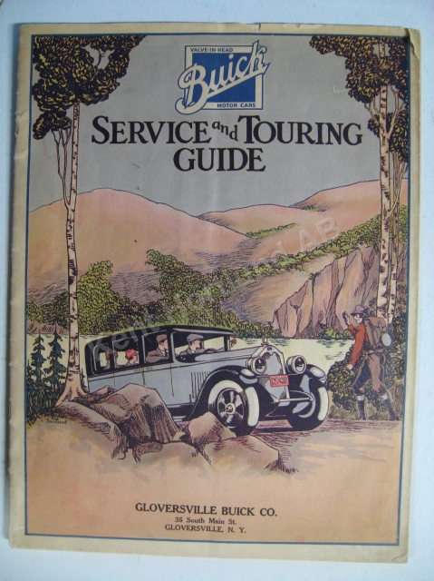1929 Buick Service and touring guide