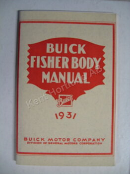 1931 Fisher Body Manual