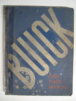1941 Buick Shop Manual original